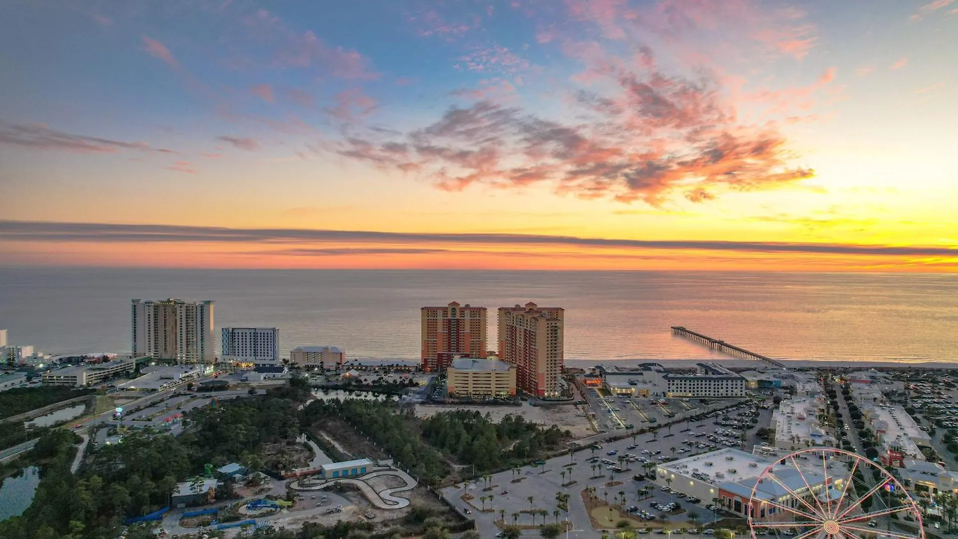 Calypso 3 New Relax Unwind Luxury Pcb Next To Pier Park 3 Bed 2 Bath Pool Hot Tub Tikki Bar Villa Panama City Beach