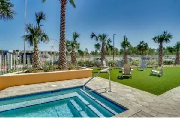 Calypso 3 New Relax Unwind Luxury Pcb Next To Pier Park 3 Bed 2 Bath Pool Hot Tub Tikki Bar Villa Panama City Beach