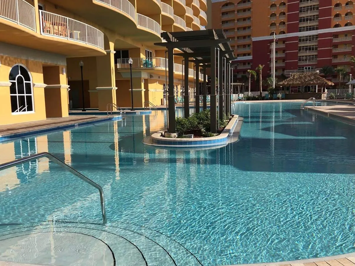 Calypso 3 New Relax Unwind Luxury Pcb Next To Pier Park 3 Bed 2 Bath Pool Hot Tub Tikki Bar Villa Panama City Beach